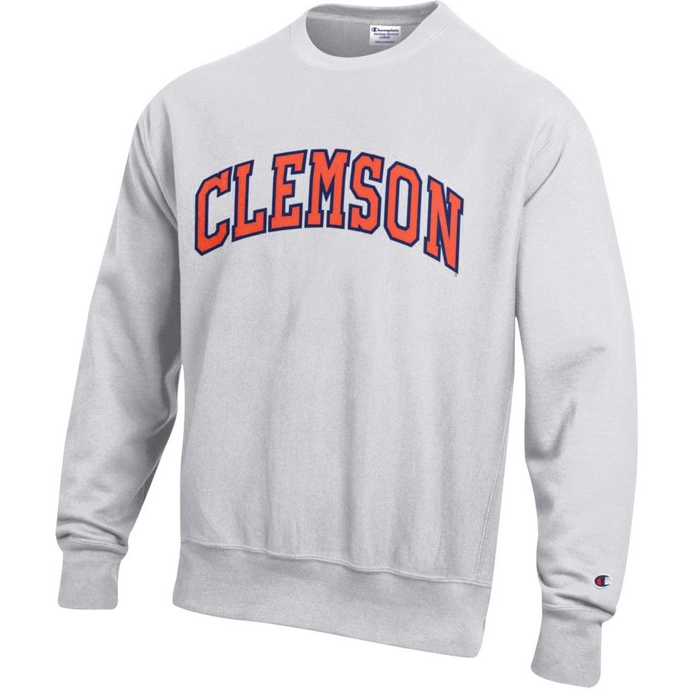 Clemson Champion Reverse Weave Crew